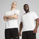 Mens Puma TAD ESSENTIALS Solid Cat T-Shirt, White, Size XL, Clothing