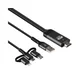FAST ASIA Kabl HDMI 2K Micro+Tip C+Iphone 2m crni