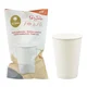 Komplet 10 kosov belih papirnatih kozarcev 200ml 68612