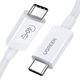 UGREEN USB4 USB-C - USB-C Cable 40Gbps 0.8m (white)