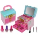 Lean-toys Set za ličenje v kovčku za punčke
