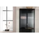 Venture Design Knjigarna Bakal 40x160x70 cm Črna