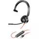 PLANTRONICS SLUŠALICE Poly Blackwire BW3310-M USB-A