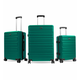 AGA Travel set potovalnih kovčkov MR4657, temno zelen