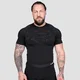 GymBeam Static Seamless T-shirt Black