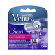 Gillette Venus Swirl, zamjenske britvice za ženski brijae, 4 komada