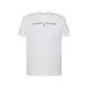 Tommy Jeans Majica Linear Logo DM0DM20744 Bela Regular Fit