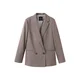 MANGO Blazer CHARLOTT bež / bordo / črna