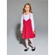 Sinsay - Babydoll haljina - crvena
