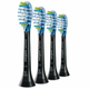 Philips Sonicare™ C3 Premium Plaque Defense nastavki, 4 kosi, črni HX9044/17