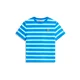 Tommy Hilfiger Majica Logo Embroidery WW0WW48699 Modra Regular Fit