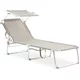 2 KOMADA Sun lounger TORSBAKKE WXXxLXXX beige