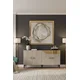 HANAH HOME Konzola Gama 150 White Travertine Gold