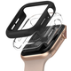 RINGKE SLIM 2-PACK APPLE WATCH 4/5/6/SE 44MM CLEAR BLACK
