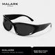 Molake Unisex naočare za sunce, Crne