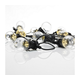 Markslöjd 703181 - LED Božićni vanjski lanac DAKKE 10xLED/3,6W/230V IP44 750 cm