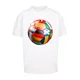 Mens T-shirt Footballs coming Home Europe Tour white