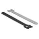 Delock Pritrdilni elementi s kavljem in zanko L 150 mm x Š 12 mm 10 kosov črna
