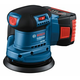 BOSCH Akumulatorska ekscentar brusilica GEX 185-Li; 1x4/0 Ah u koferu