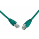 SOLARIX patch kabel CAT5E SFTP PVC 0,5 m zeleni otporan na udarce