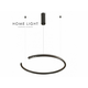 VESTA 548 visilica 55W 3000K CRNA (O 800)