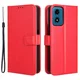 GS Preklopni ovitek za Motorola Moto G24 / G24 Power / G04, denarnica Crazy Horse, rdeča