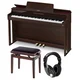 CASIO AP-550BN NEW CELVIANO Brown digitalni klavir komplet