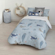 Nordijska navlaka Kids&Cotton Tabor Small Plava 180 x 240 cm