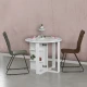 Hanah Home Sklopivi sto Middle 90x77x45cm Beli