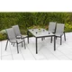 Gardenson Vrtna Miza Gardenson, Steklo, Aluminij, 150x90