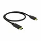 Delock kabel USB 2.0 TipC - TipB Mikro 0,5m črn 83333