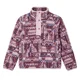 Columbia Helvetia II Printed Half Snap Fleece Bordo