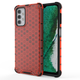 Honeycomb pancirna futrola sa silikonskim okvirom za Samsung Galaxy A32 5G - Crvena KP10000