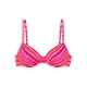 s.Oliver Bikini zgornji del roza/malina/neonsko roza/bela