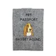 shumee Basset Hound - etui za pasji potni list, ovitek za dokumente, darilo za potovanje znamke Art-Dog