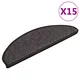 shumee samolepilne stopnice 15 kosov 65x25 cm antracit