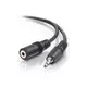 E-GREEN Kabl audio 3.5mm - 3.5mm MF (produžni) 3m crni