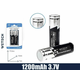 Wtek Polnilne Baterije 18650 3.7V 1200mAh
