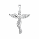 Brilio Silver Srebrni obesek Angel s kristali 446 001 00379 04