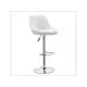 ANJI FURNITURE Barska stolica 5015 - bela