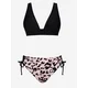 Cupshe Bikini Triangle črna
