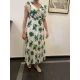 Obleka Maxi zelena