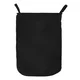 Estia es02-19525 korpa za veš sa ručkama 65l crna 36x36x50cm