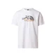 THE NORTH FACE Majica MNT LINE RG SS bela