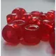 Perle za brojanice providna crvena pakovanje 30 gr