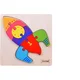 JOKOMISIADA Lesena sestavljanka Raketa 7 kosov