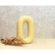 Dekordom vaza ellissoide hp23219 - 28cm - yellow - n43 ( 024383 )