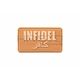 JTG Infidel Rubber Patch DESERT –  – ROK SLANJA 7 DANA –