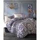 Aberto Design Komplet posteljina 484, 200x220 cm, Tamnoplava-Krem