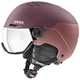 Uvex Smučarska čelada Wanted Visor Bramble Antique Rrose Roza